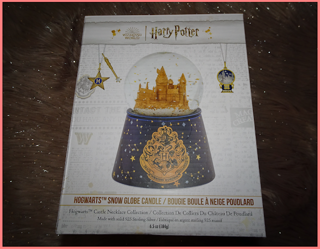 charmed aroma review and reveal (hogwarts snow globe candle)