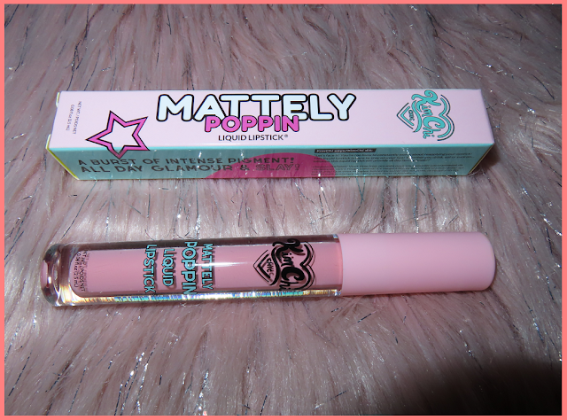 kim chi chic: mattely poppin liquid lipstick (review and #FOTD)