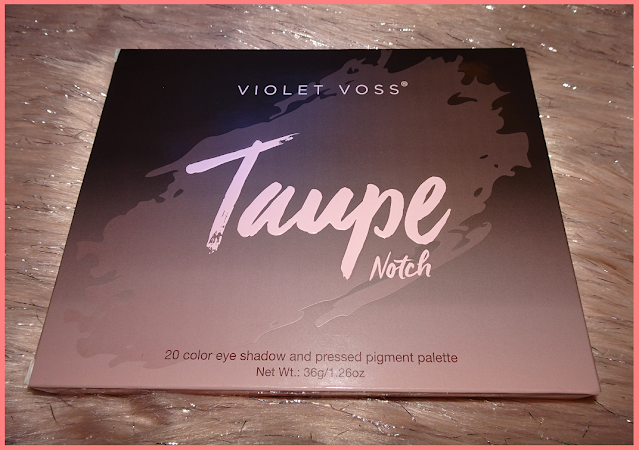 #FOTD: violet voss taupe notch eyeshadow palette