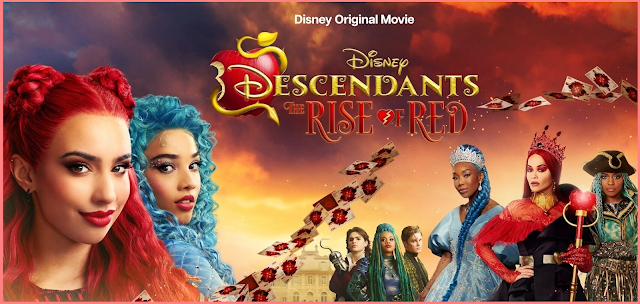 FOTD inspired by descendants: the rise of red