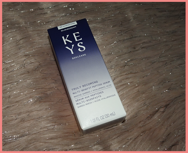 keys soulcare (truly becoming multi-benefit peptide serum)