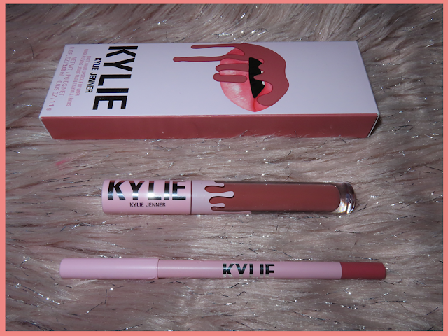 review: kylie cosmetics lip kit in angel