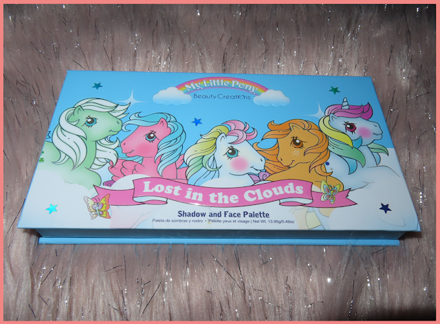 review: my little pony themed makeup (lost in the clouds palette)