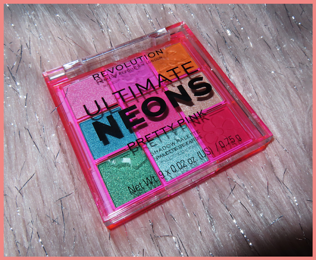 review: ultimate neons (pretty pink shadow palette)