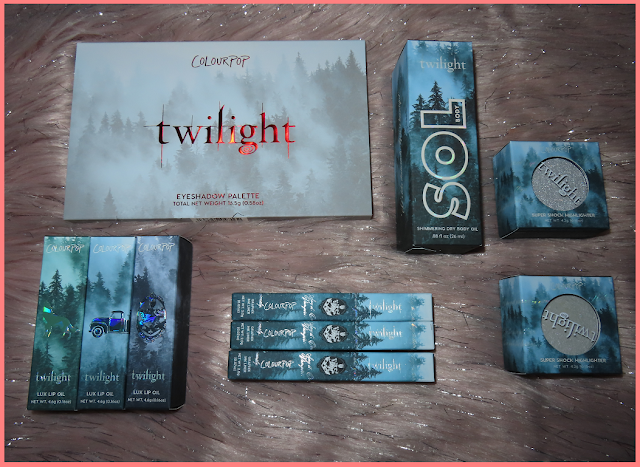 twilight week: colourpop collection (lip oil and highlighter)