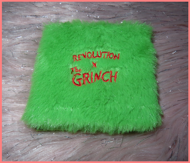 holiday makeup look and review: revolution x the grinch palette